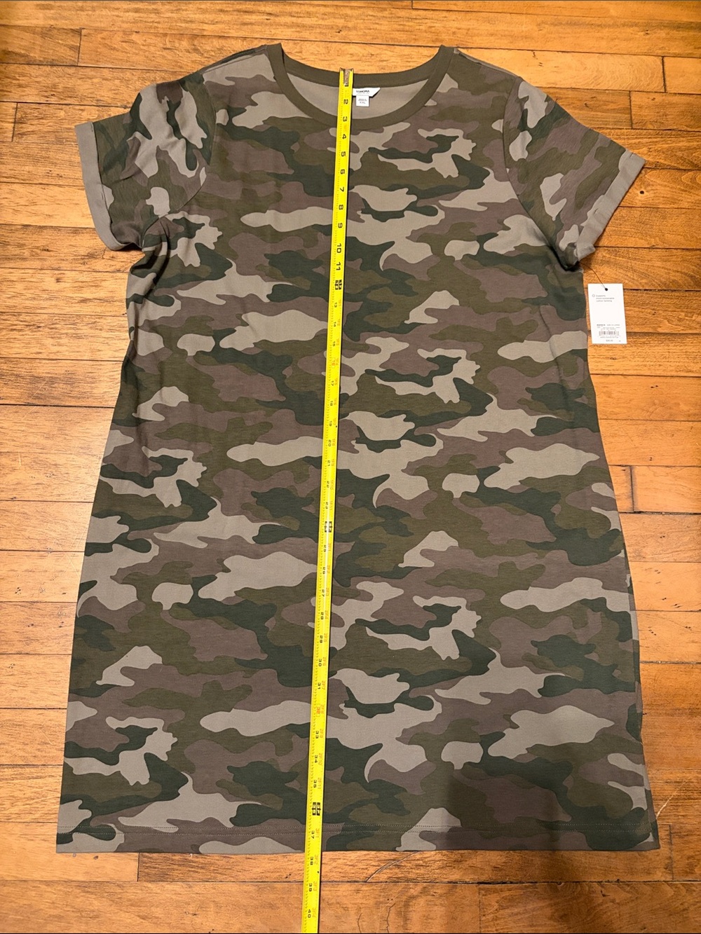 Sonoma Green and Brown Camo Dress - Picture 5 of 10